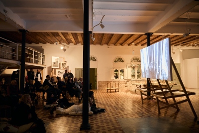 Screening of "The Wind" by Lenka Clayton and Phillip Andrew LewisPhotos by NEREIS @nereis.fr Courtesy of Loop Barcelona